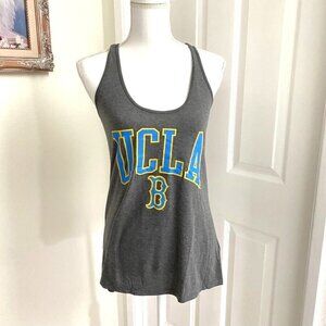 UCLA Champion Racerback Grey Tank Size Medium Collegiate Spirit Wear. B40